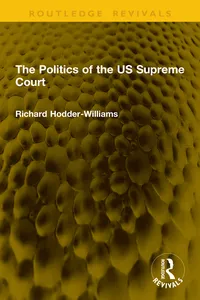 The Politics of the US Supreme Court_cover