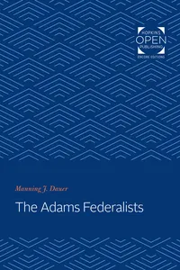 The Adams Federalists_cover