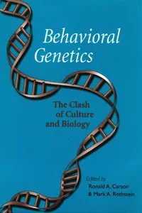 Behavioral Genetics_cover
