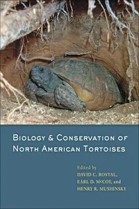 Biology and Conservation of North American Tortoises_cover