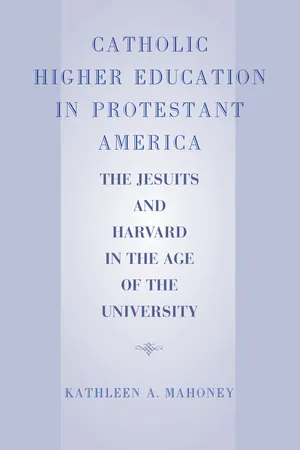 Catholic Higher Education in Protestant America