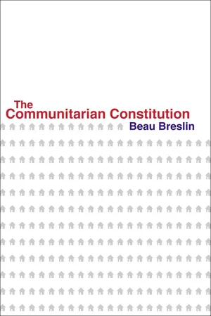The Communitarian Constitution