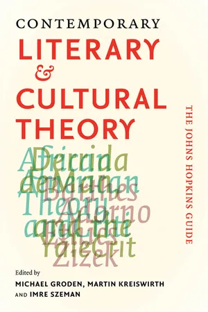 Contemporary Literary and Cultural Theory