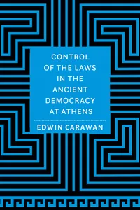 Control of the Laws in the Ancient Democracy at Athens_cover