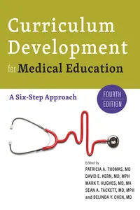 Curriculum Development for Medical Education_cover