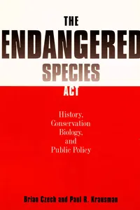 The Endangered Species Act_cover