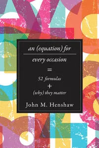 An Equation for Every Occasion_cover