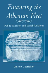 Financing the Athenian Fleet_cover