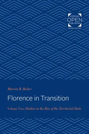 Florence in Transition