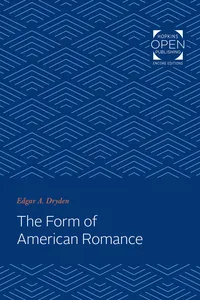 The Form of American Romance_cover