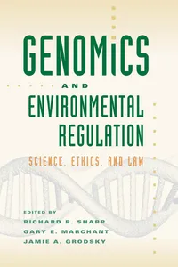 Genomics and Environmental Regulation_cover