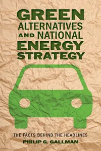 Green Alternatives and National Energy Strategy_cover