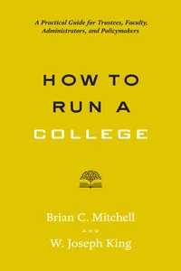 How to Run a College_cover