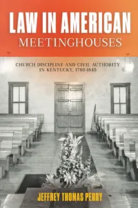 Law in American Meetinghouses_cover