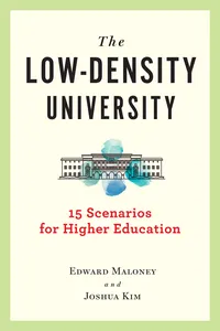 The Low-Density University_cover