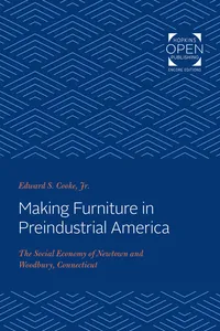 Making Furniture in Preindustrial America_cover