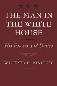 The Man in the White House_cover