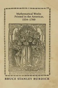 Mathematical Works Printed in the Americas, 1554–1700_cover
