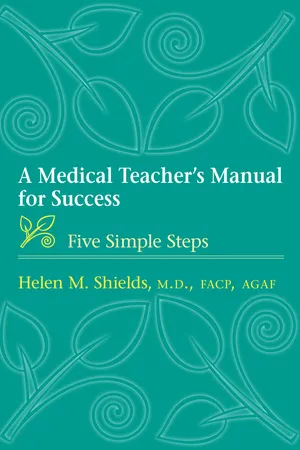 A Medical Teacher's Manual for Success