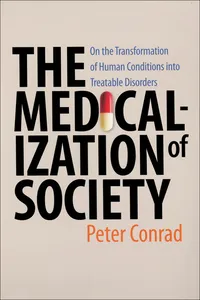 The Medicalization of Society_cover