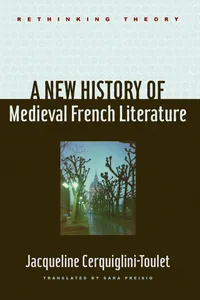 A New History of Medieval French Literature_cover