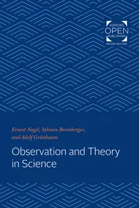 Observation and Theory in Science_cover