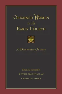 Ordained Women in the Early Church_cover