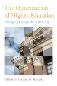 The Organization of Higher Education_cover