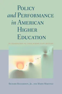 Policy and Performance in American Higher Education_cover