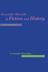 Possible Worlds of Fiction and History_cover