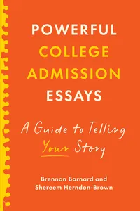 Powerful College Admission Essays_cover