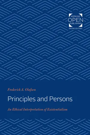 Principles and Persons