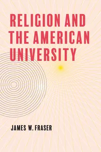 Religion and the American University_cover