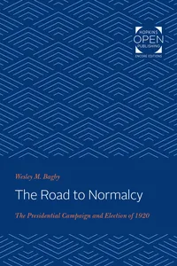 The Road to Normalcy_cover