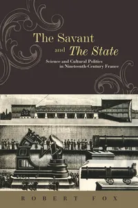 The Savant and the State_cover