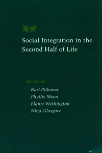 Social Integration in the Second Half of Life_cover
