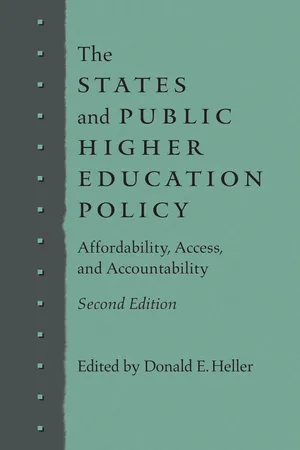 The States and Public Higher Education Policy