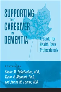 Supporting the Caregiver in Dementia_cover
