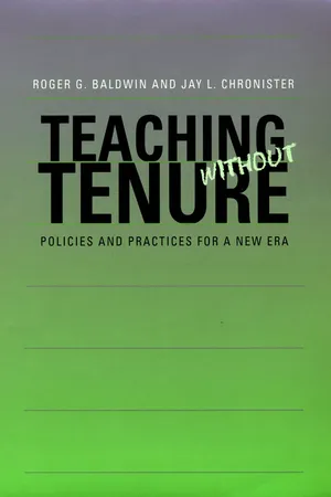 Teaching without Tenure