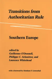 Transitions from Authoritarian Rule