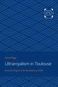 Ultraroyalism in Toulouse_cover
