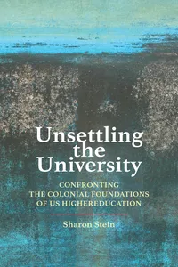 Unsettling the University_cover