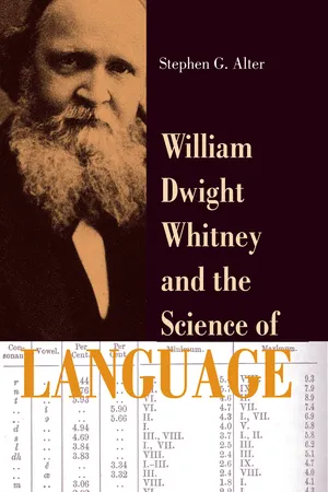 William Dwight Whitney and the Science of Language