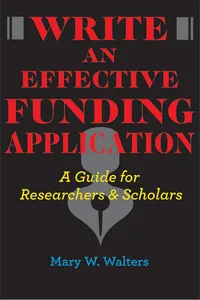 Write an Effective Funding Application_cover