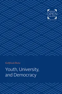 Youth, University, and Democracy_cover