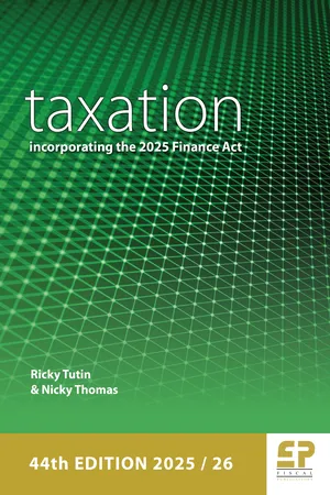 Taxation - incorporating the 2025 Finance Act