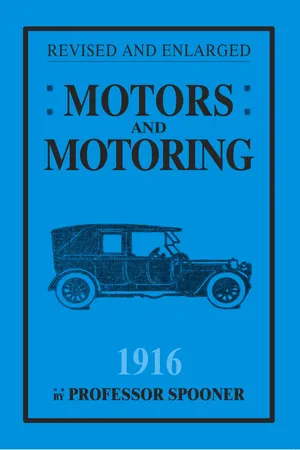 Motors and Motoring 1916