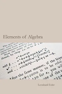 Euler's Elements of Algebra_cover