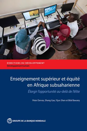 Enseignement supérieur et équité en Afrique subsaharienne