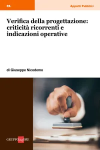 Verifica della progettazione: criticità ricorrenti e indicazioni operative_cover